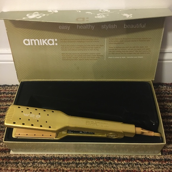 Hair Straightener Gold Amika size Large
